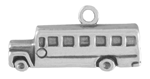 Sterling Silver school bus charm