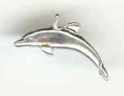 Silver dolphin charm