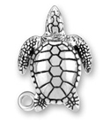Sterling Silver Sea Turtle Charm
