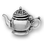 Sterling silver teapot charm