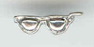 Silver sunglasses charm