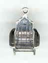 Silver beach chair or Adirondack chair