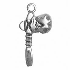 Sterling silver tomahawk charm