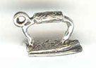 Sterling silver iron charm
