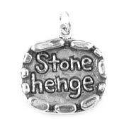 Silver Stonehenge charm