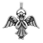 Silver Angel Necklace Pendant
