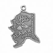 Alaska State Charm