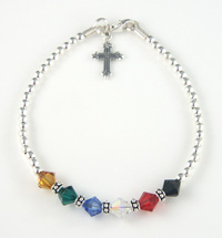 Silver Religious Salvation Bracelet