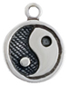 Silver Ying Yang charm