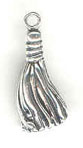 Silver tassel charm