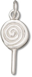 Silver Lollipop Charm