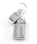 Sterling Silver Lighter Charm