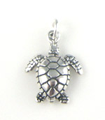Sterling Silver Sea Turtle Charm