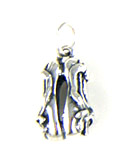 Silver Ballet Shoes Charm