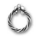 Silver Christmas Wreath