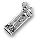 Silver Baby Bottle Charm CF245 CH245