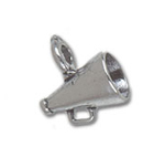 Silver Megaphone Pendant