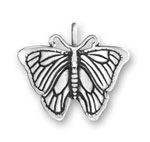 Silver Butterfly Charm