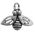 Silver Bee Charm