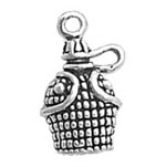 Silver canteen charm