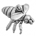 Silver Bee Charm