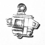 Silver Pop Up Camper Charm