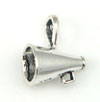 Silver Megaphone Pendant