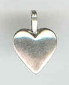 Silver Heart Charm