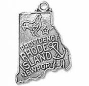 Rhode Island State Charm