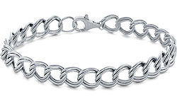 Silver Traditional Charm Bracelet
