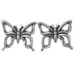 Sterling Silver Butterfly Earrings