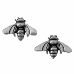 Sterling Silver Bee Earrings